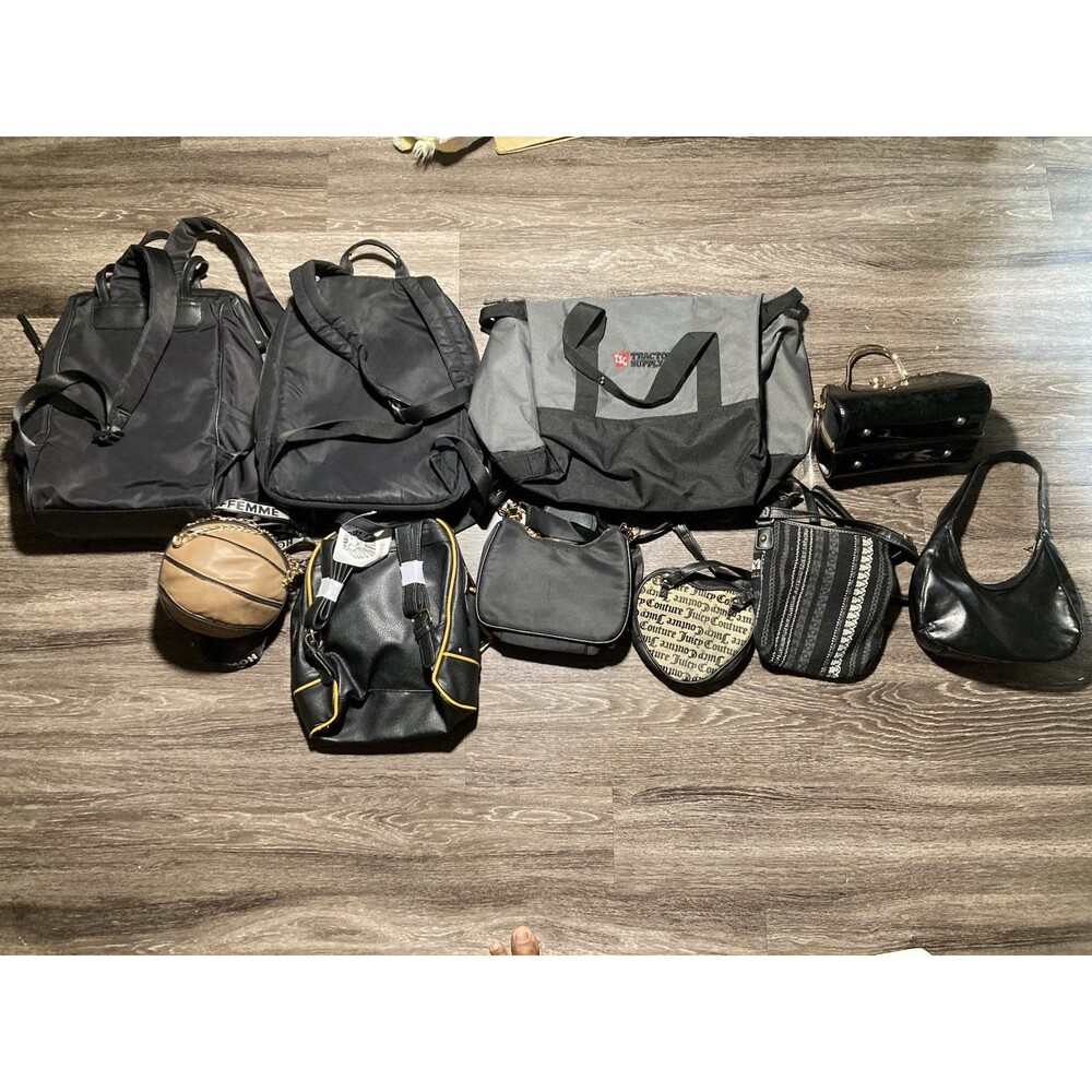 Lot of 10 Purses Knomo Tutilo Bebe Juicy Couture Carhartt - Picture 9 of 12
